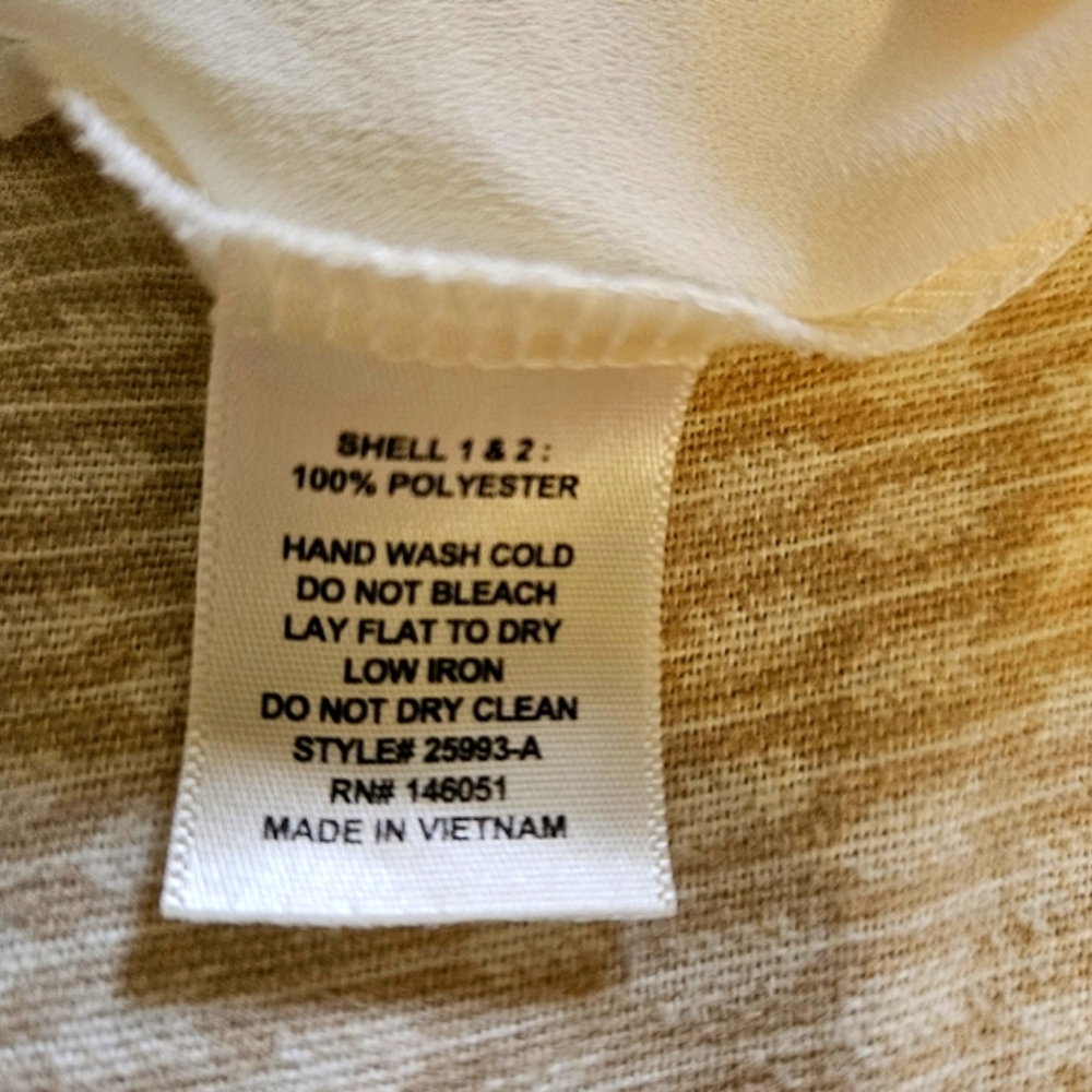 Monteau Los Angeles Tank Top, Flowy, Longer On The Sides, Size L - Picture 9 of 9